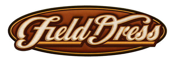 Field Dress, a name synonymous with the outdoors, creates hunting, fishing, and firearm designs showing your passion for the hunting and fishing.