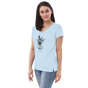 Women's Field Dress pheasant hunting t-shirt with flushing pheasant and the phrase load-up.Women's Field Dress pheasant hunting t-shirt with flushing pheasant and the phrase load-up.
