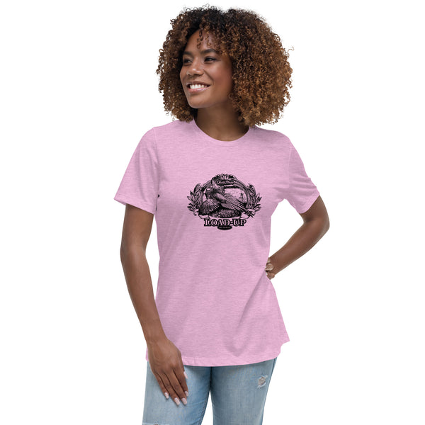 Pheasant Hunting Banner Women's Relaxed T-Shirt